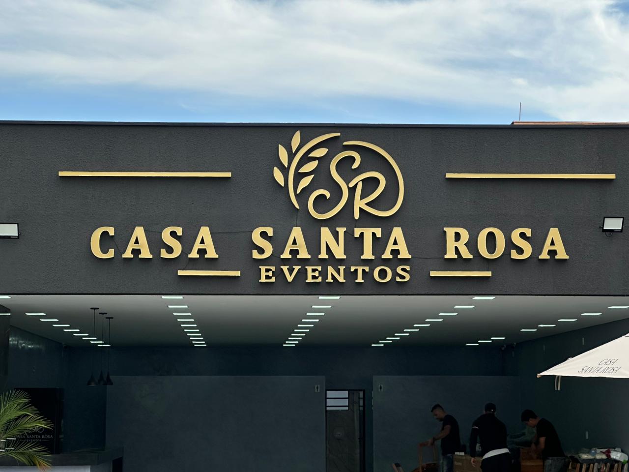 Fachada Casa Santa Rosa Eventos